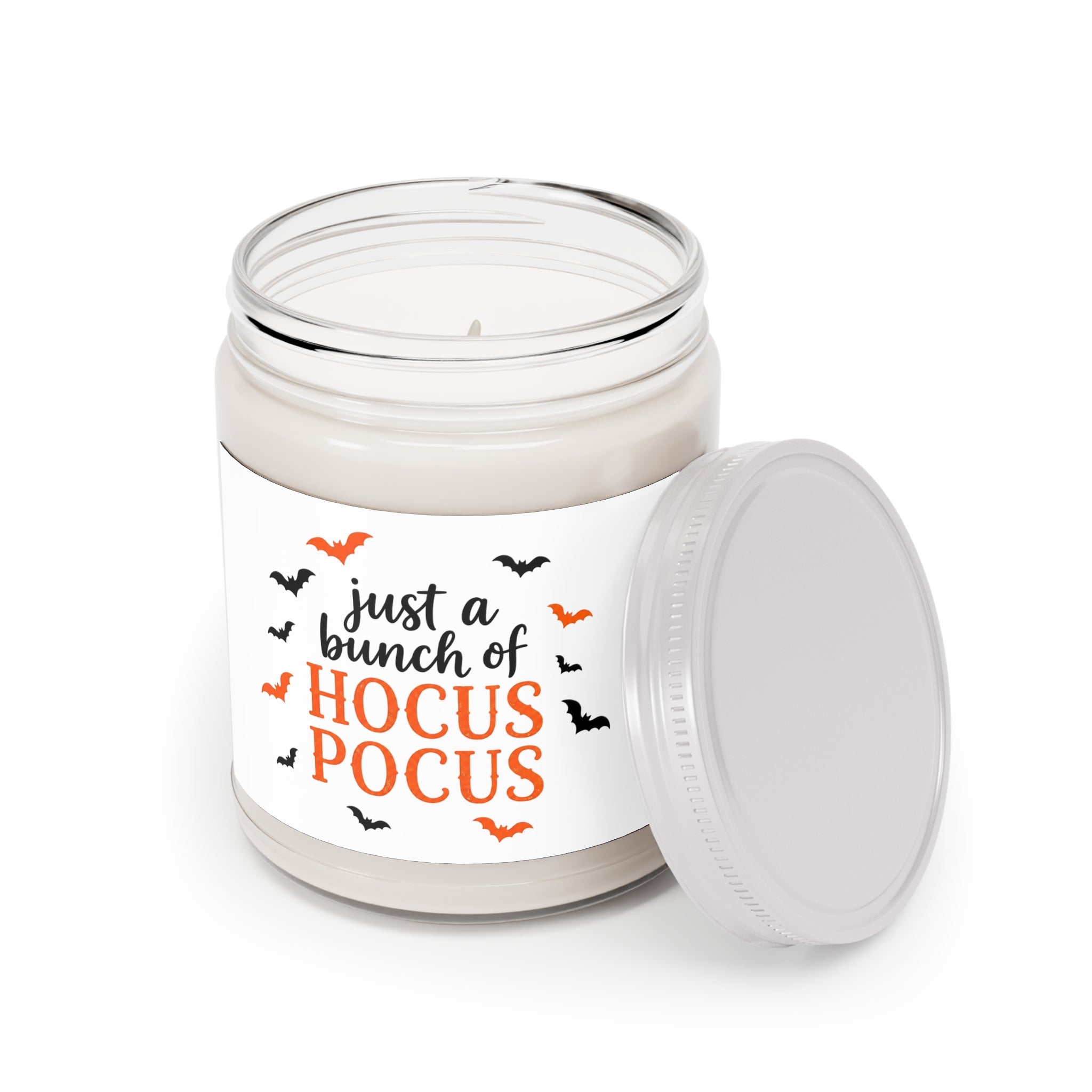 Hocus Pocus Soy Candle — 9oz Scented Jar (Just a Bunch of Hocus Pocus)