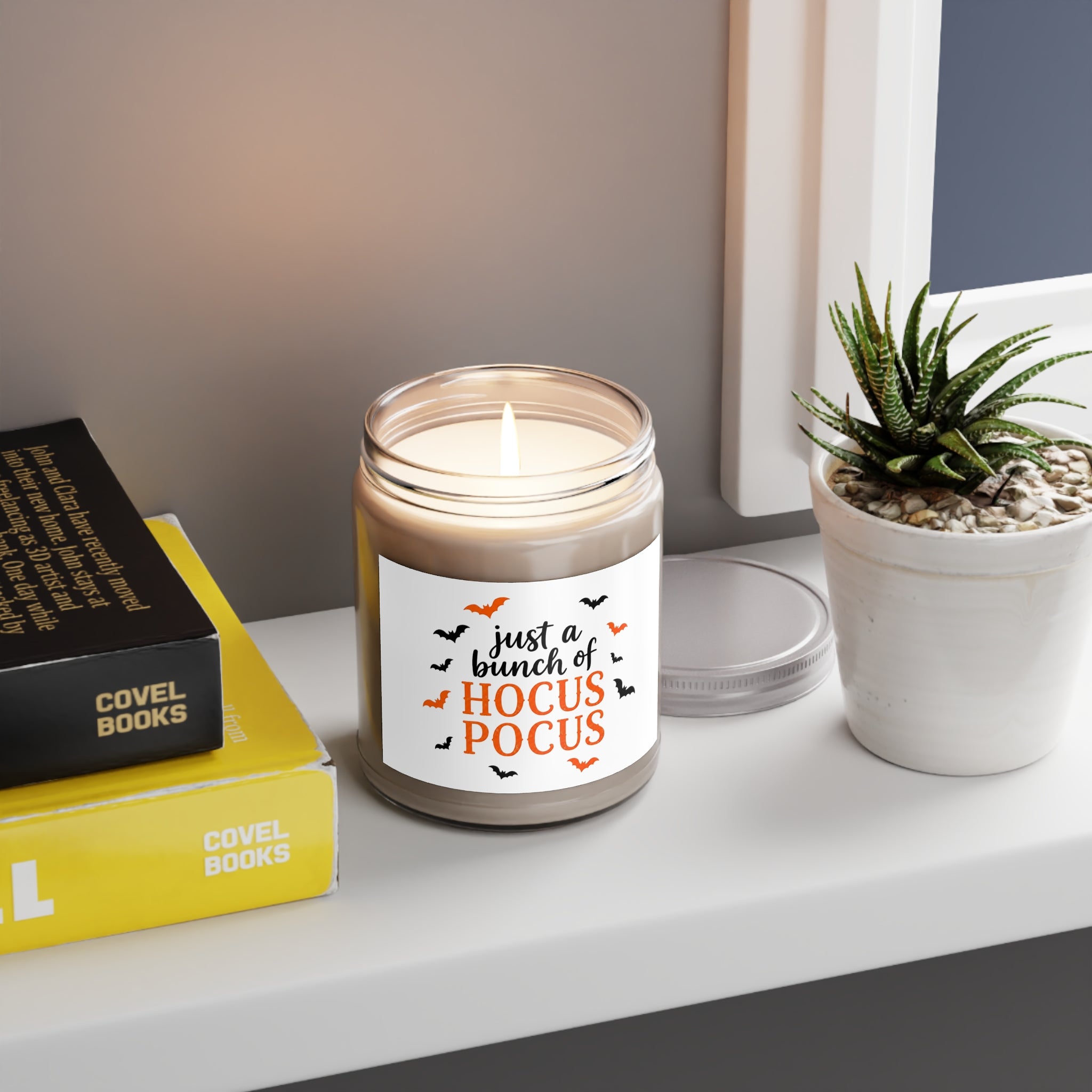 Hocus Pocus Soy Candle — 9oz Scented Jar (Just a Bunch of Hocus Pocus)
