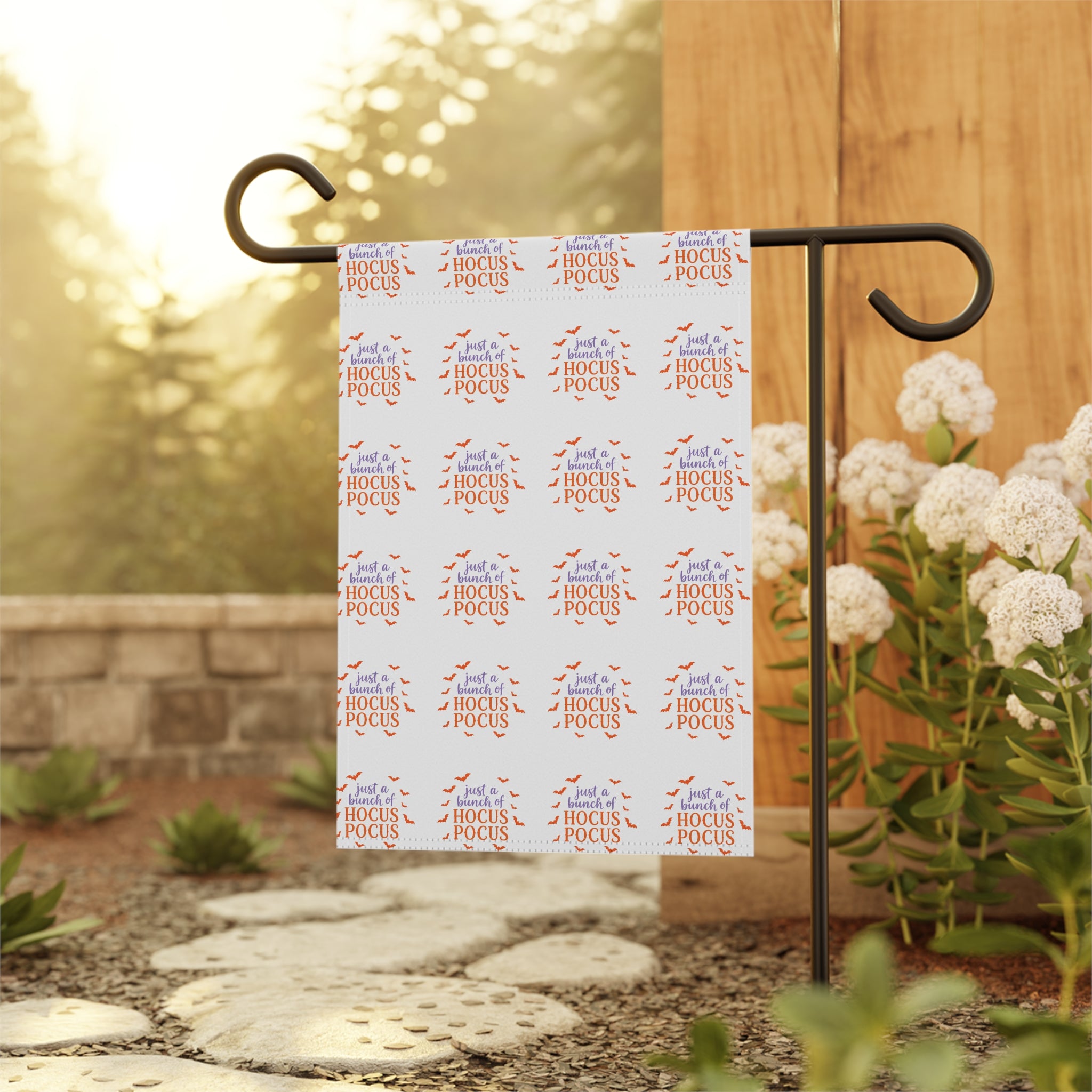 Garden Flag – “A Little Hocus Pocus” Halloween Decorative Banner